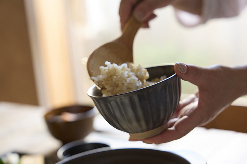 軽量 お茶碗 しのぎ 11cm 390ml TAMAKI 和の器｜おしゃれ かわいい シンプル｜お茶碗 ご飯茶碗 飯碗 和食器｜電子レンジ・食洗機対応｜ペア カフェ風｜北欧 韓国 台湾風｜滷肉飯 魯肉飯 ルーローハン｜ギフト 新生活 プレゼント【TOTU】