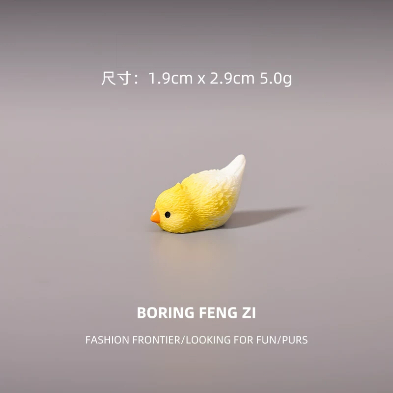 小鳥 置物 8個セット ミニチュア インコ オブジェ かわいい 鳥 フィギュア 卓上 飾り 車内アクセサリー デスク インテリア 癒し 雑貨 玄関 リビング プレゼント