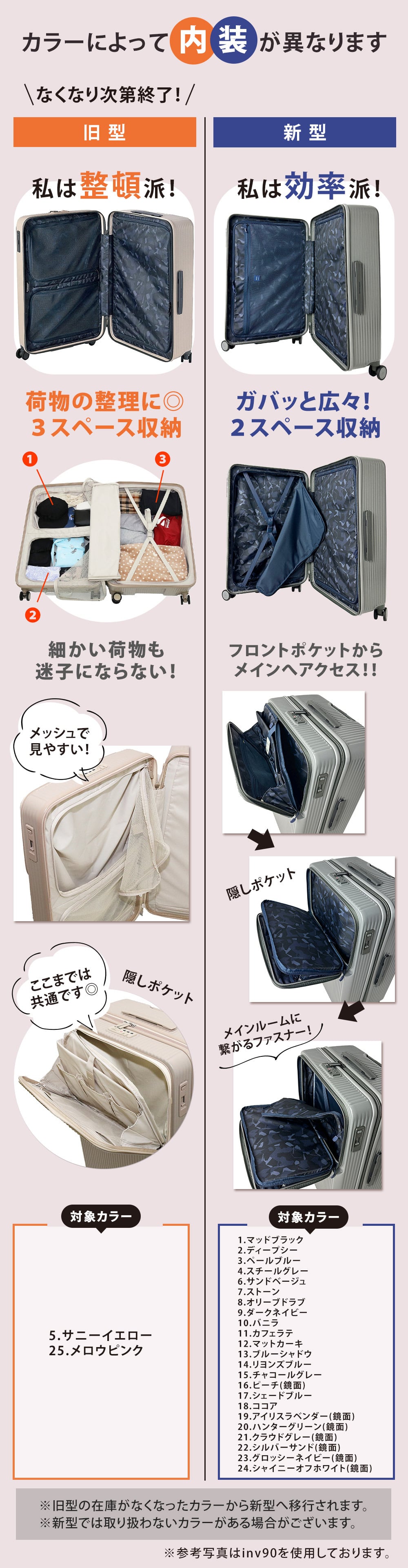 イノベーター スーツケース キャリーケース 62L 3-5泊程度 innovator INV60 メンズ レディース 送料無料 誕生日プレゼント 【正規代理店】