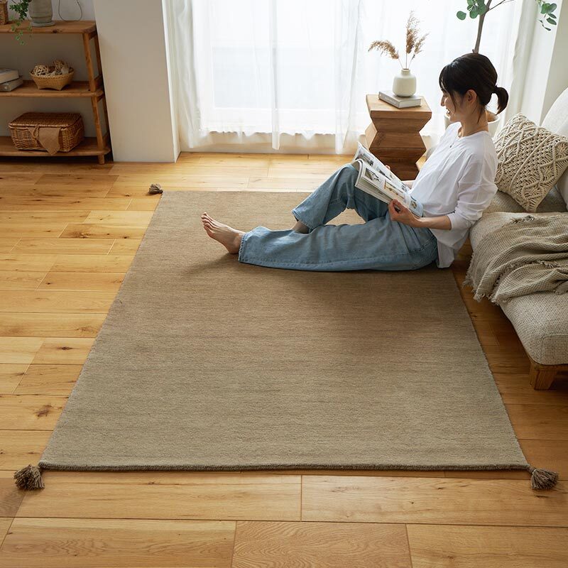 ラグ カーペット 130×190 グラデーション 滑り止め付き ずれない 大きい 防音対策 長方形 オールシーズン パイル ふわふわ ふかふか 夏 冬 モダン 通年 派手 北欧風 マット デザイン 子供部屋 滑り止め 裏面 新生活