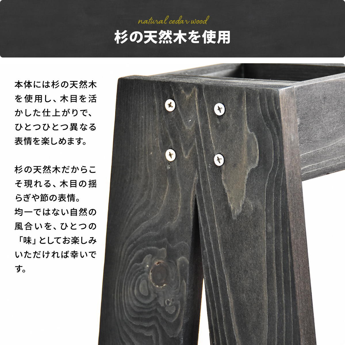ガーデン・ツール収納ラック ONGZ0411 完成品 天然木 収納ボックス ヴィンテージ 幅58.5cm 奥行26.5cm 高さ68cm ガーデン雑貨 木製ツールスタンド 掃除用具入れ フック付き収納 傘立て 木製スタンド 天然木 杉 屋外収納 ガー