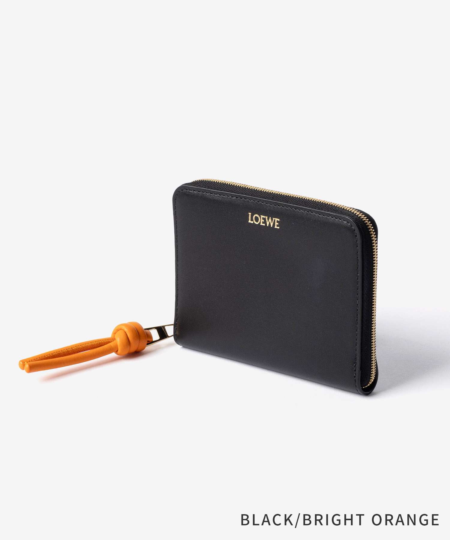 ロエベ LOEWE KNOT COMPACT ZIP AROUND WALLET IN SHINY NAPPA CALFSKIN ノット コンパクト ウォレット シャイニーナパカーフ CEM1CWZX01 二つ折り財布 ミニ財布 レディース 財布