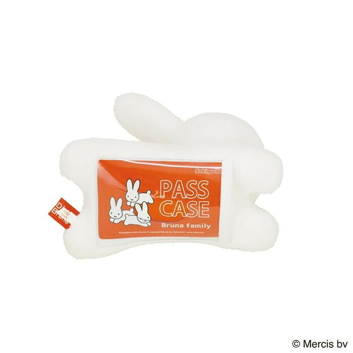 セキグチ ディックブルーナ うさぎ のびのびパスケース ミッフィー miffy グッズ 定期入れ リール付き 伸びる キャラクター 雑貨 子供 大人 通学 通勤 おしゃれ かわいい プレゼント