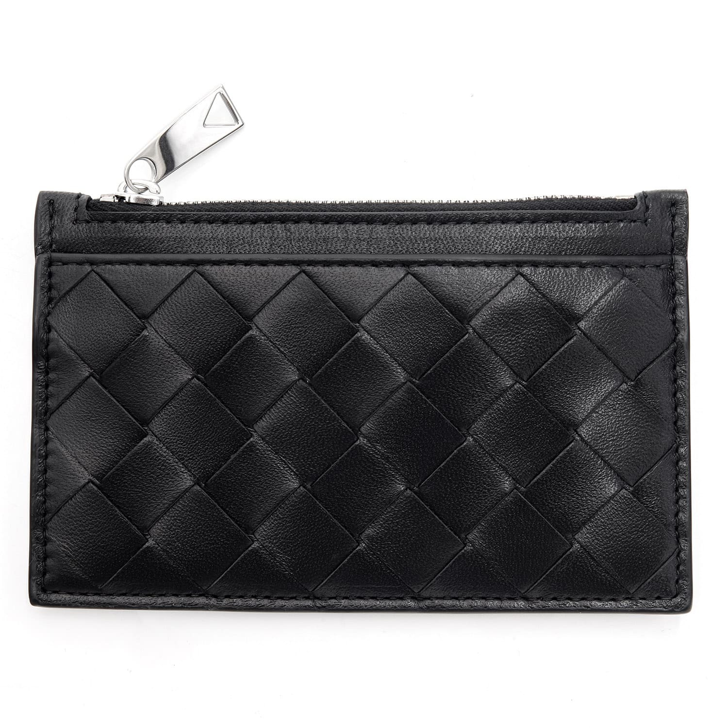 ボッテガヴェネタ BOTTEGA VENETA コインケース 小銭入れ キーケース キーリング付き イントレチャート メンズ レディース ブラック 黒 ラムレザー 本革 ファスナー 608784 V48C3 8803 ミニ財布