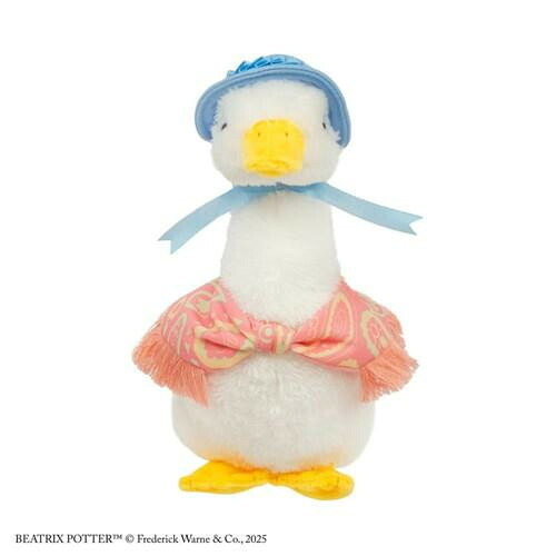 ピーターラビット ぬいぐるみ あひるのジマイマ 吉徳 ナチュラルシリーズ 人形 キャラクター グッズ 子供 キッズ ベビー ギフト プレゼント 誕生日 出産祝い インテリア 雑貨