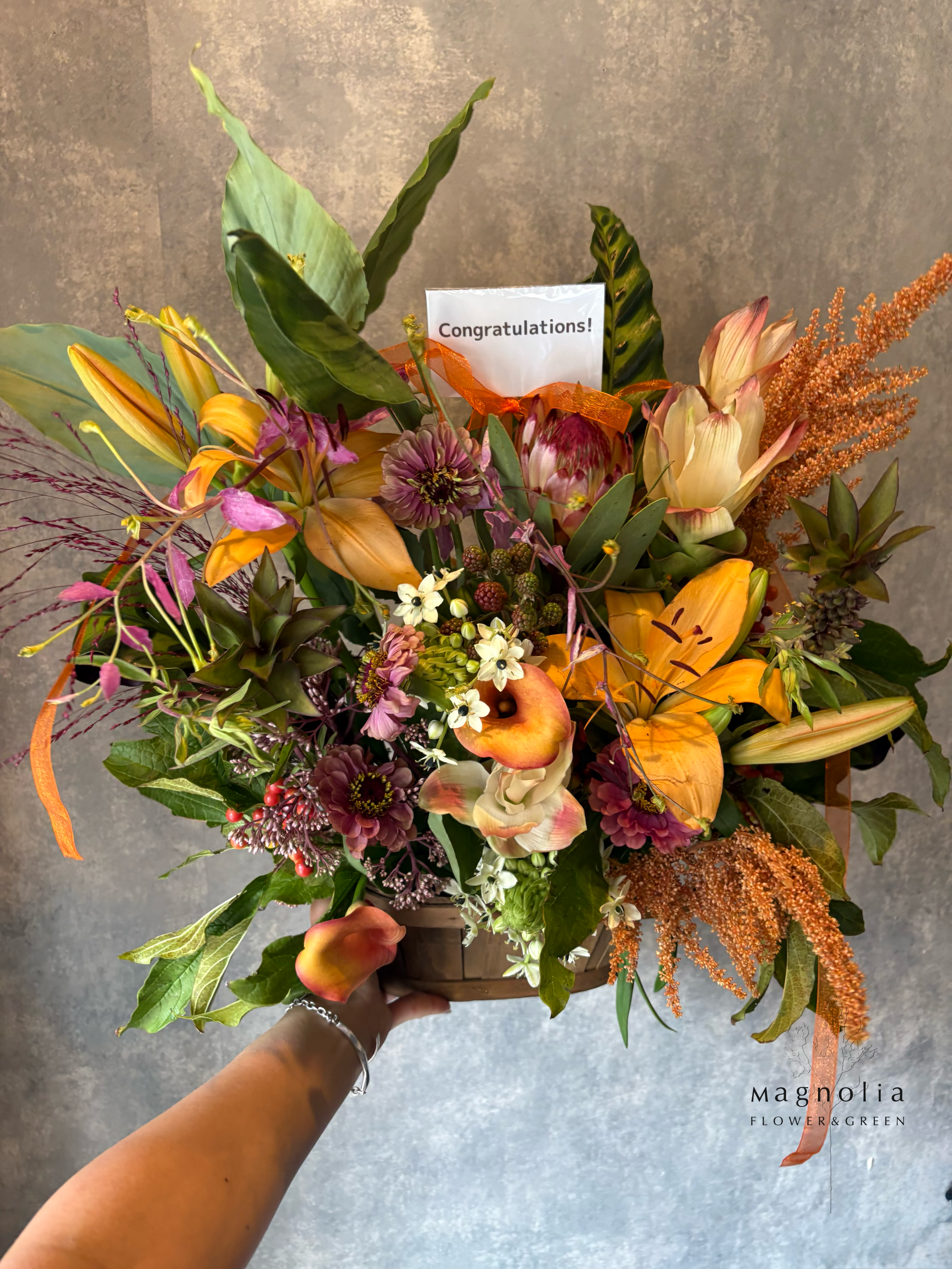 Season Flower Arrangement【L】フラワーアレンジメント ギフト プレゼント 誕生日 記念日  母の日 父の日