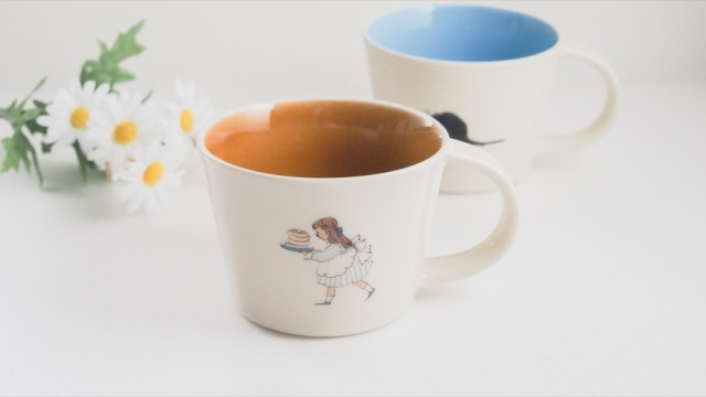 マグカップ2個セット / くらはしれい「ミルクの時間」シリーズ / ギフトボックス＆熨斗付き / 瀬戸焼【送料無料（北海道・沖縄を除く）】