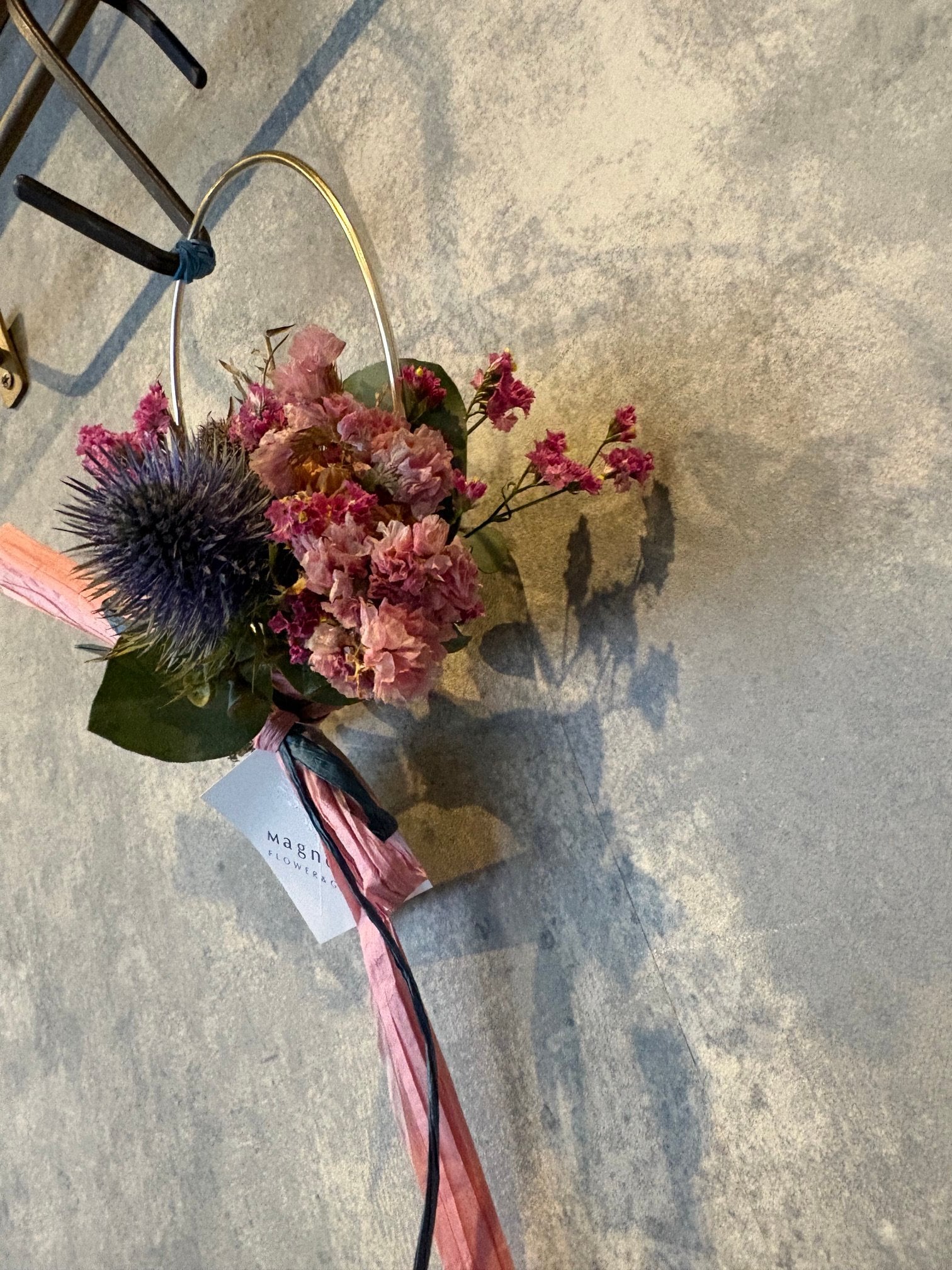 HOOP BOUQUET ドライフラワー  インテリア ギフト プレゼント 誕生日 記念日  母の日 父の日