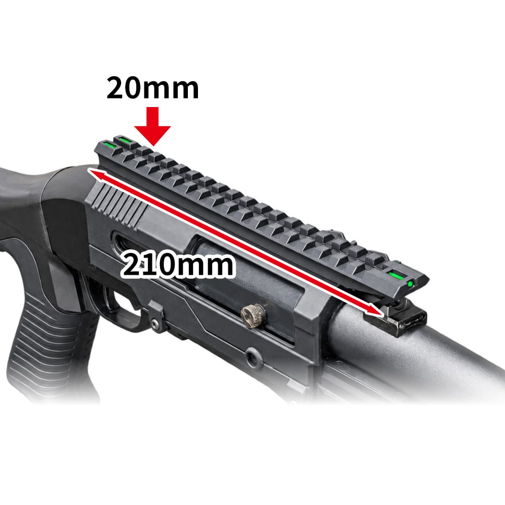 M3 スーパー90 ショーティ用 ドットサイトマウント ホルダータイプ シェルホルダー 2本 3本 5本 マルイ 20mmレール ガン カスタム GUN-DT9