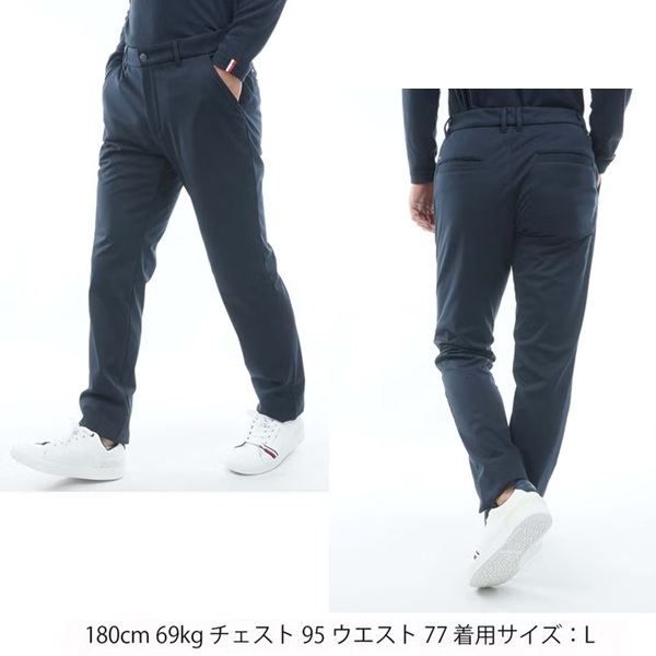 トミーヒルフィガー ゴルフ メンズ ウインドプルーフ テーパードパンツ TOMMY HILFIGER GOLF THMA684 2026年秋冬モデル お誕生日祝い お祝い 記念品 お父さん 父の日 彼氏 男性 30代 40代 50代 60代  還暦祝い 敬老の日 人気プレゼント プレゼント