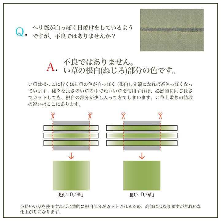 夏ラグ 夏用カーペット ラグ 長方形 い草 日本製 国産 自然素材 滑り止め加工 ナチュラル 市松柄 オールシーズン 消臭 シンプル 約191×300cm ホットカーペット対応 床暖房対応