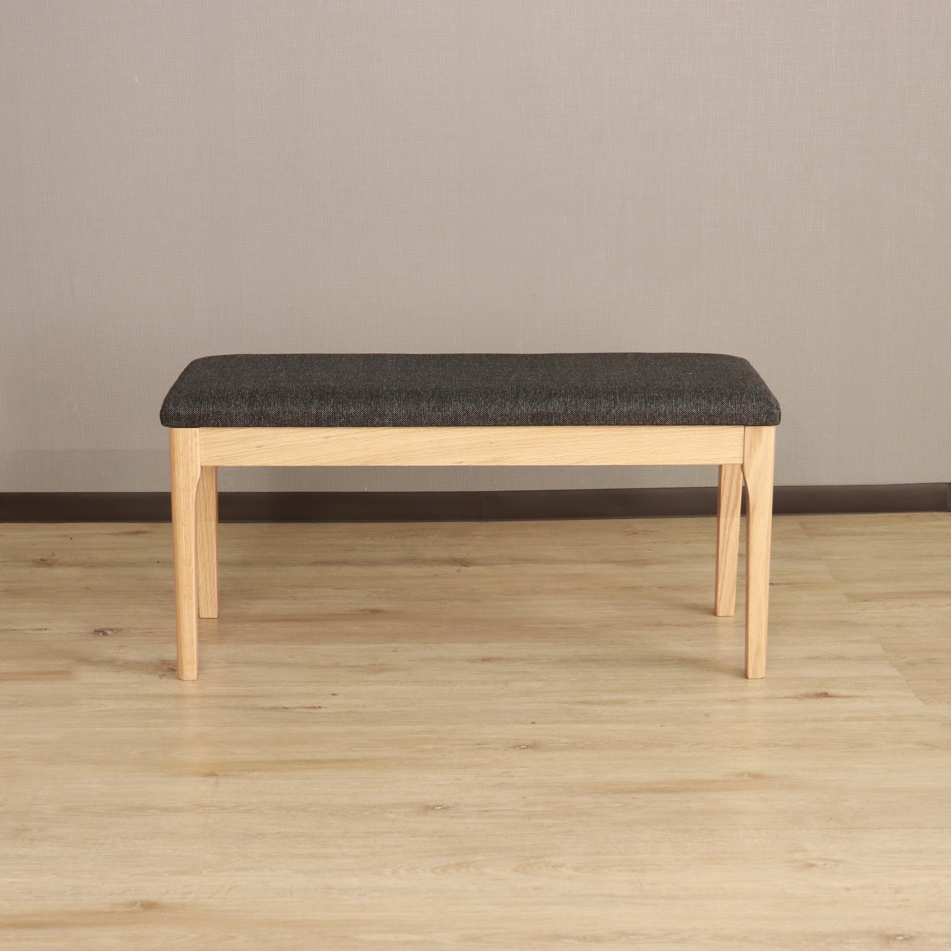 ダイニングベンチ メーベル レッドオーク 天然木 92cm・120cm ナチュラル・ブラウン W92xD35xH44cm / W120xD35xH44cm ベンチ 長椅子 食卓椅子 ダイニング 木製 ナチュラル ブラウン おしゃれ