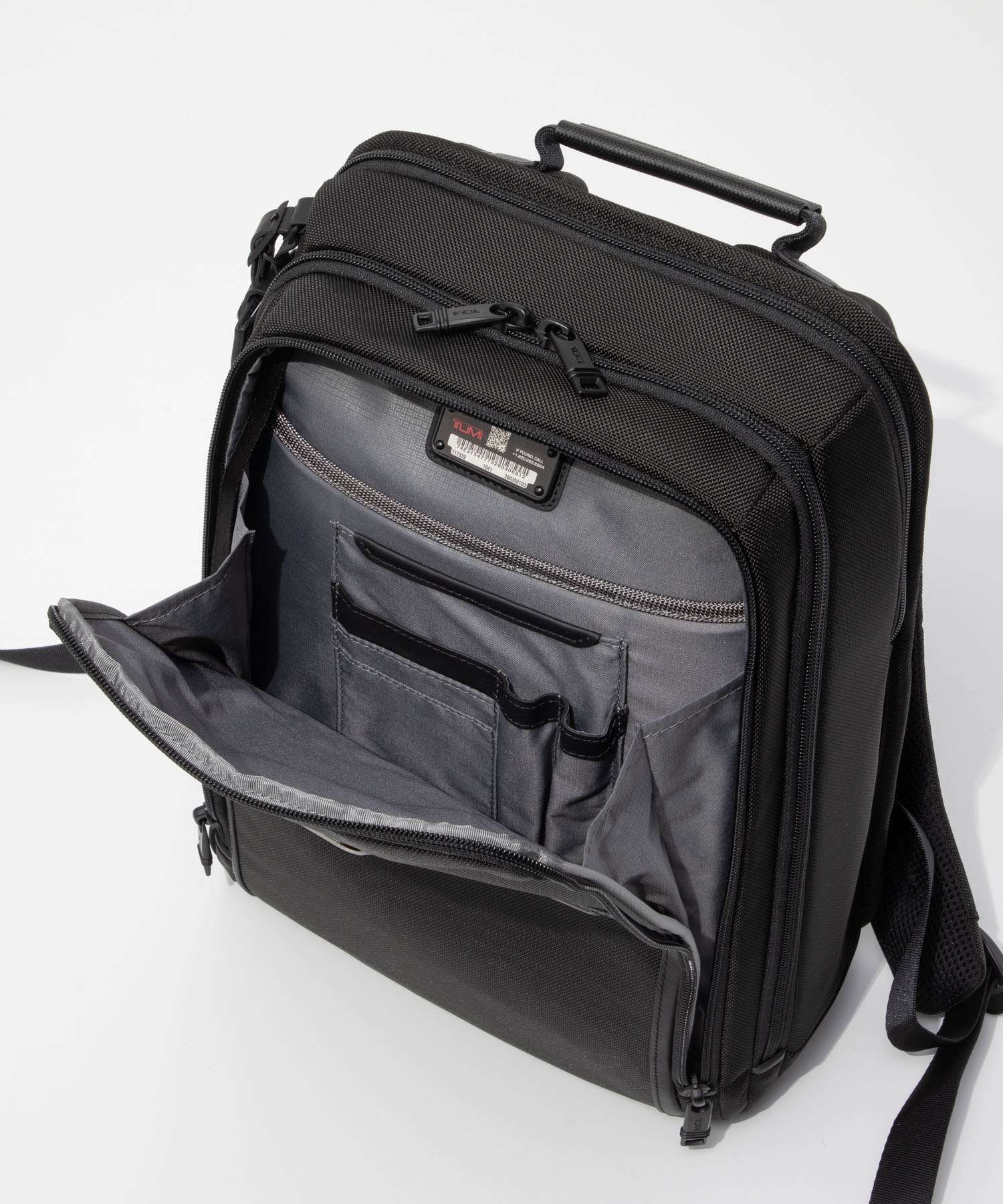 トゥミ TUMI ALPHA アルファ Slim Backpack スリム バックパック 02603581D3 117339 02603581MTGY3 148596 リュックサック ビジネス 通勤 メンズ バッグ ブラック