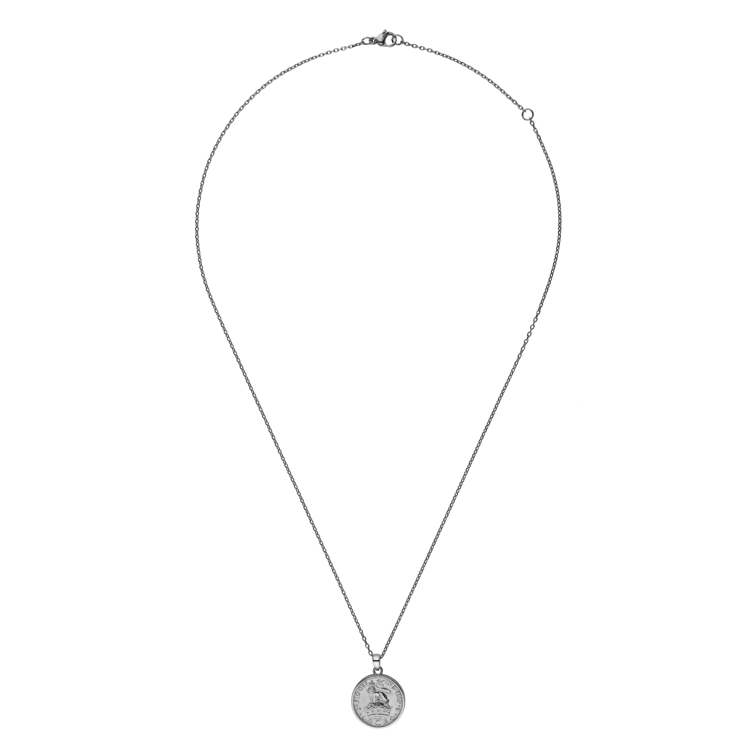 コインネックレス (王冠／ライオン)  Coin Necklace PUPE129 Dress Up ドレスアップ