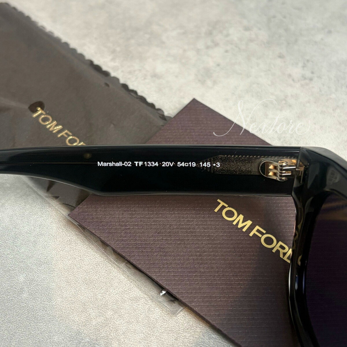 【並行輸入品】【正規品・新品】TOMFORD トムフォード Marshall-02 TF1334 FT1334 20V マーシャル02 シャイニーグレー ダークブルー イタリア製 サングラス メガネ 眼鏡 メンズ レディース TOM FORD トム フォード 伊達メガネ ビジネス