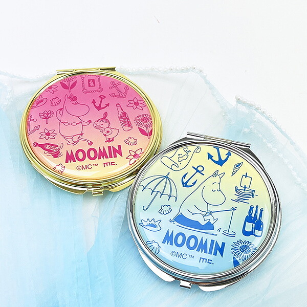 ムーミン ミラー ブルー MOOMIN SUMMER