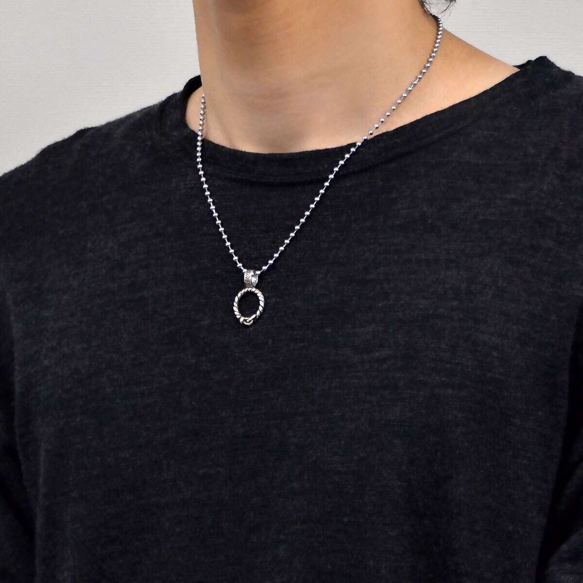 シルバーネックレス GODSIZE GS699PD メンズ 彼氏 男性 誕生日プレゼント ギフト