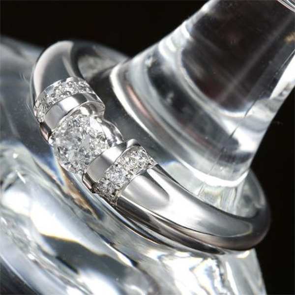 指輪 リング プラチナ Pt900 ダイヤモンド 0.28ct ダイヤリング 19号 レディース アクセサリー ジュエリー 上品 華やか ギフト プレゼント 誕生日 記念日