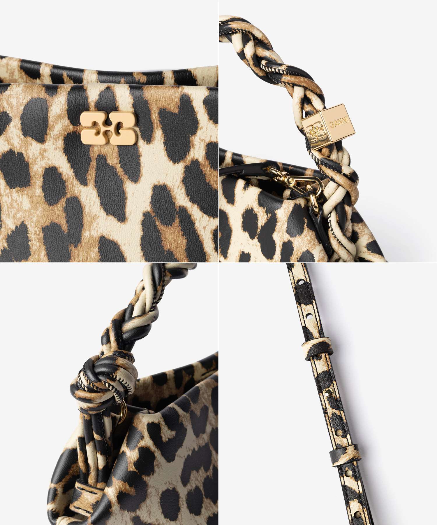 ガニー GANNI BOU BAG MINI PRINT ガニー ボウ ミニバッグ A5817 ハンドバッグ ショルダーバッグ レディース バッグ