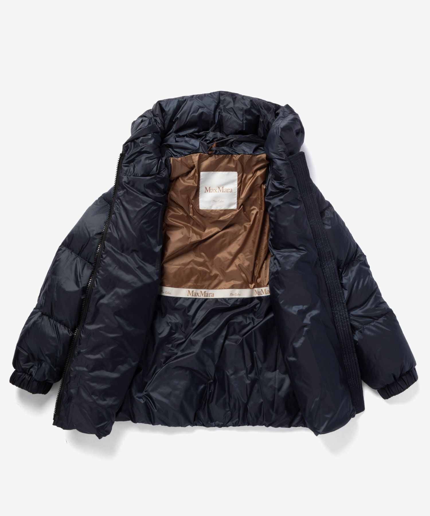 マックスマーラ Max Mara THE CUBE ザ キューブ SEIA Roomy puffer jacket in water repellent plain セイA テクニカル キャンバス ダウンジャケット 2629486085600 レディース アウター