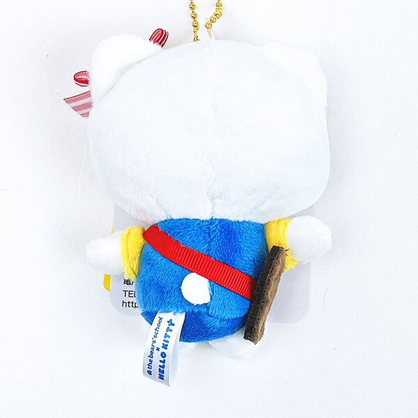 サンリオ ハローキティ ×くまのがっこう マスコット ぬいぐるみ Sanrio