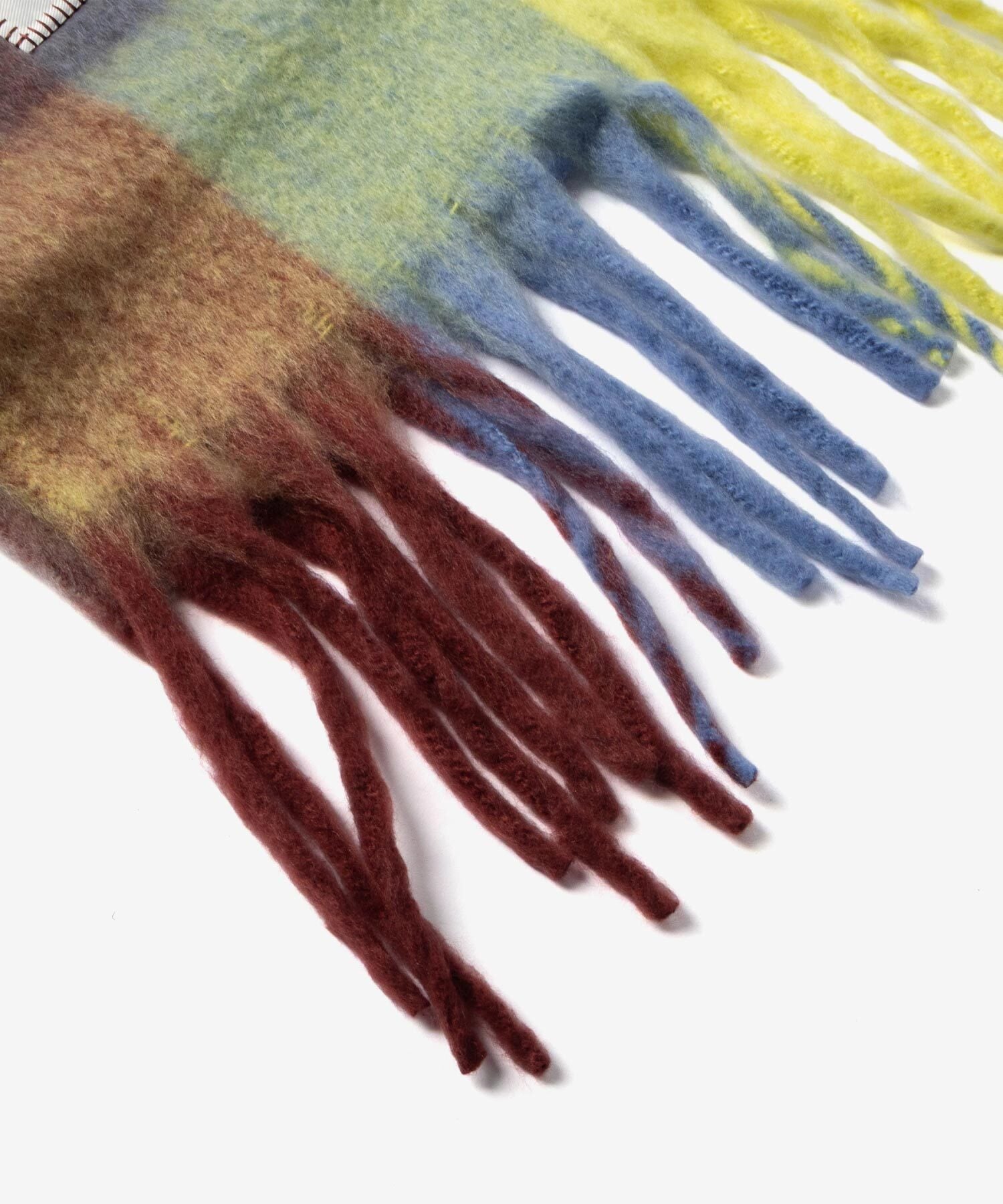 【正規品】 バーブ トゥ ドゥ VERB TO DO SCARF マフラー C-SCARF スカーフ レディース チェック 大判 フリンジ ファッション小物