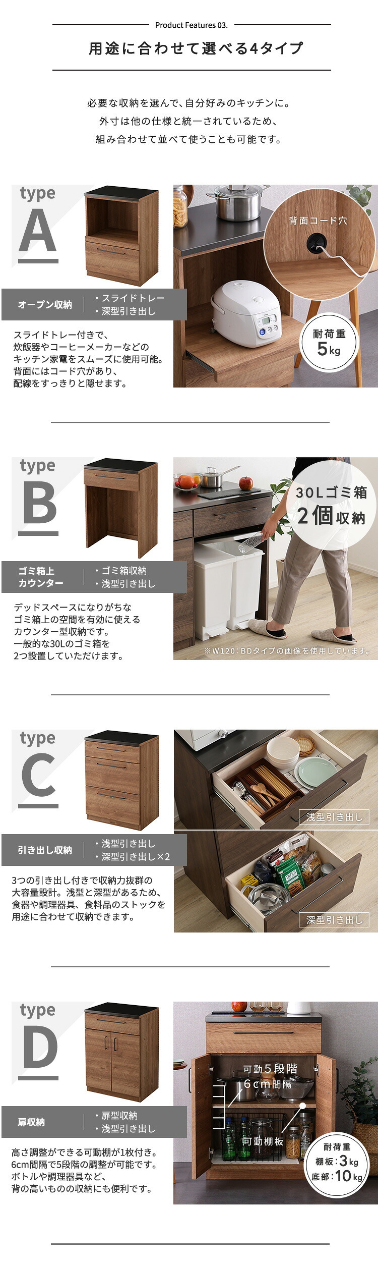 キッチンカウンター キッチン収納 日本製 特殊鋼板を使った 【Lugo-ルゴ-】扉収納 60cm 新生活