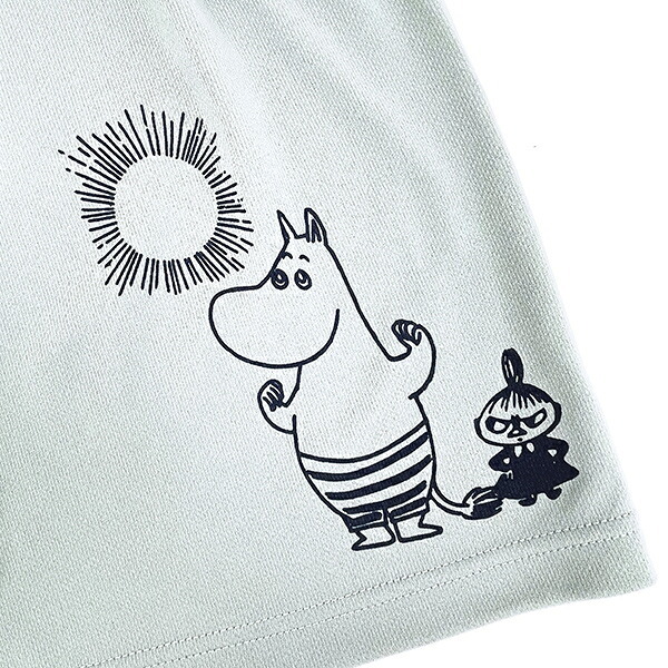 ムーミン ＆リトルミイ リラックスドライパンツ グレー アパレル MOOMIN