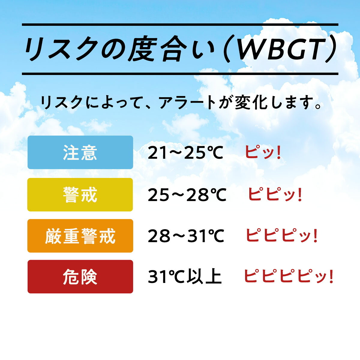 黒球式熱中指数計 WBGT計 ヒロコーポレーション アラート付き 暑さ指数 熱中症対策 黒球センサー 温度 湿度 携帯用 約70g コンパクト カラビナ ネックストラップ 屋外作業 スポーツ アウトドア 学校 保育園 イベント ご両親 家族 夏 プレゼント ギフト