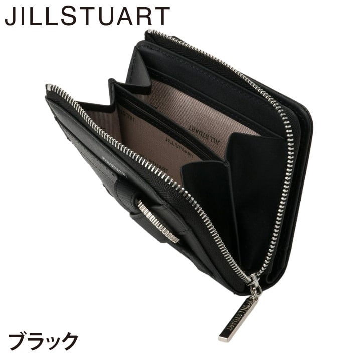 ジル スチュアート 財布 二つ折り レディース 山羊革 牛革 インプルーブ L字ファスナー ギフト JILL STUART