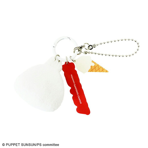 パペットスンスン ノンノン ジャラジャラチャーム キーホルダー ACCOMMODE アコモデ
