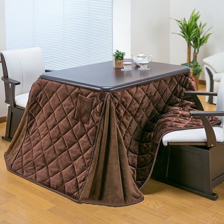 [こたつテーブル単品] 105cm×80cm ダイニングこたつテーブル 長方形 ダイニングテーブル 電気こたつ ダイニングこたつ テーブル おしゃれ ハイタイプ 高脚 FLGTK-105FC　送料無料
