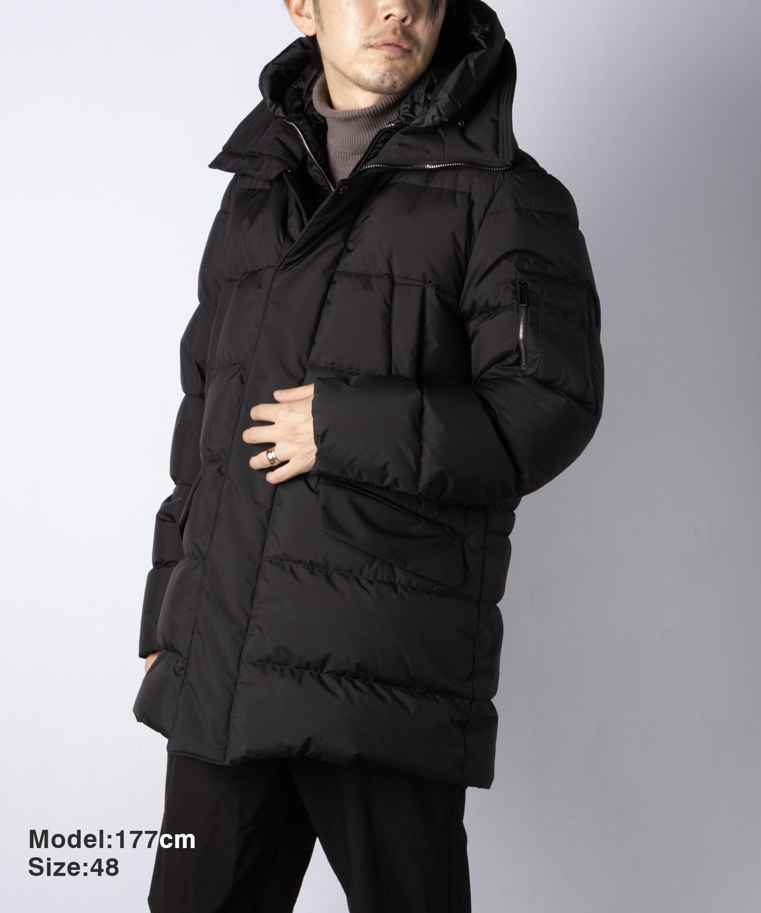 ムーレー MOORER ACQUA SERIES アクアシリーズ DAVIDE-STP ダビデ MOUGI100162 TEPA023 ダウンジャケット ダウンコート メンズ アウター 防水 DAVIDE STP
