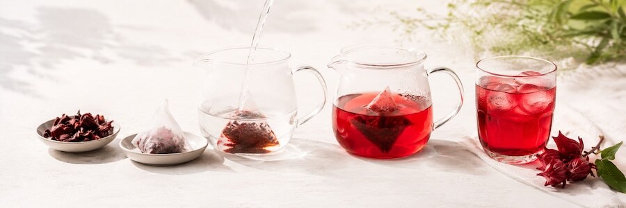 ローゼル ハーブティー ノンカフェイン 紅茶