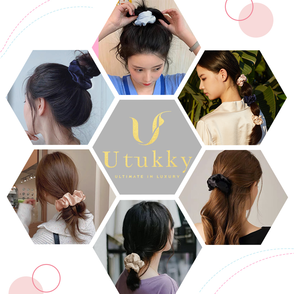 シルク シュシュ 髪ゴム ヘアアクセサリー シンプル かわいい レディース 高級感 シルク製 コンパクト 大人っぽい 髪留め まとめ髪 上品 おしゃれ プレゼント ギフト 誕生日 母の日 クリスマス 結婚式 彼女 妻 母 女友達