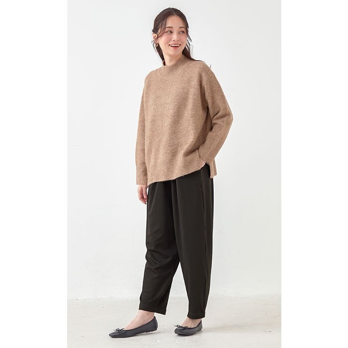 裏起毛パンツ レディース ズボン 通販 日本製 レディース冬パンツ ゆったりパンツ 総ゴムズボン イージーパンツ 体型カバー お尻が隠れる ウエストゴム 30代40代50代 60代70代シニア 暖かいボトムス あったか 楽ちんストレッチ ぽかぽか 防寒