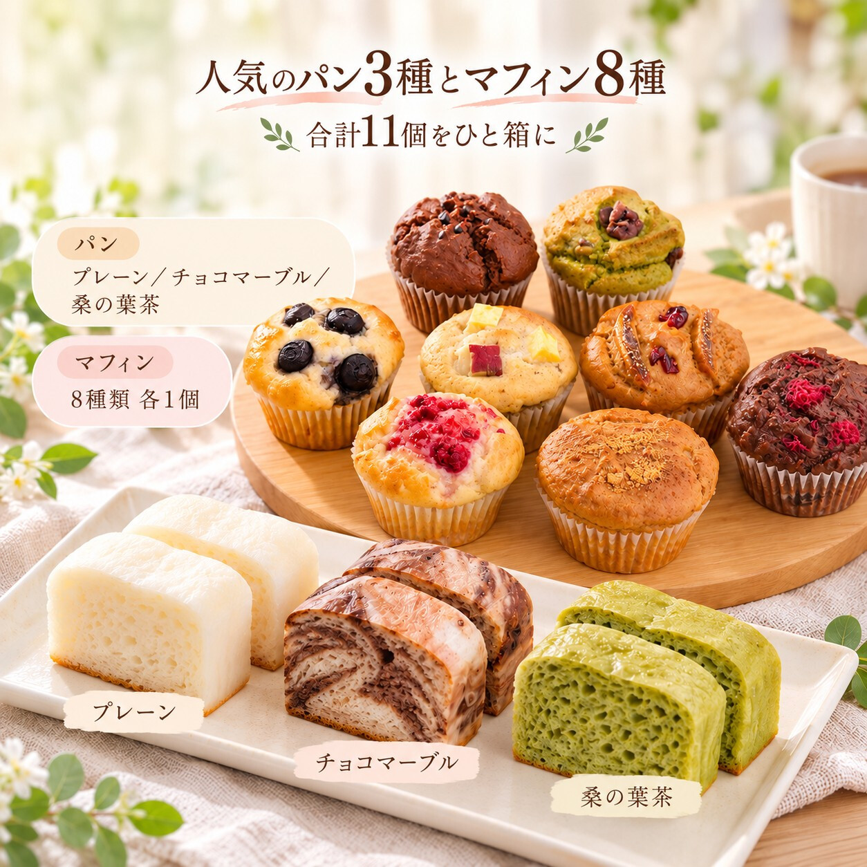 グルテンフリー ヴィーガンな米粉のお菓子11個セット(NEW01-11)米粉マフィン 米粉パン ギフト