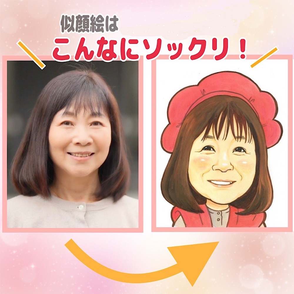 【最短1週間発送】似顔絵 名前 ポエム 喜寿祝い 還暦 古希 米寿 ネームインポエム 誕生日 プレゼント 両親 名前詩 gaナマエ