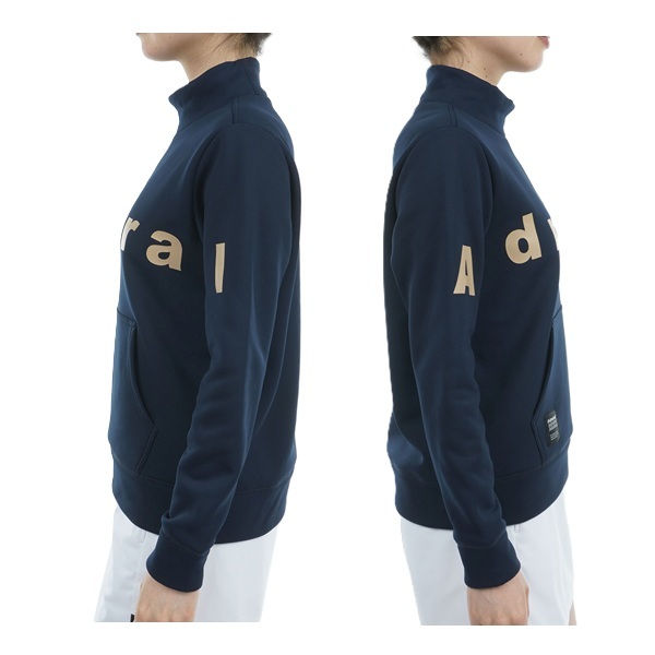 アドミラル ゴルフ レディース ロゴ モックネック スウェット ADMIRAL GOLF ADLA477 秋冬モデル お誕生日祝い お祝い 記念品 30代 40代 50代 60代 母の日 お母さん 還暦祝い 敬老の日 彼女 人気プレゼント プレゼント