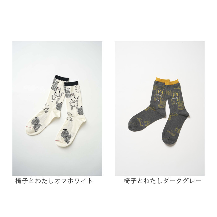 左右 違う 靴下 通販 日本製 クルーソックス 猫柄靴下 猫 ねこ ネコ ネコソックス レディースソックス おしゃれ靴下 クルー丈ソックス from F miau フロムエフミャウ かわいい オシャレ カジュアルソックス ギフト 贈り物 レディース靴下