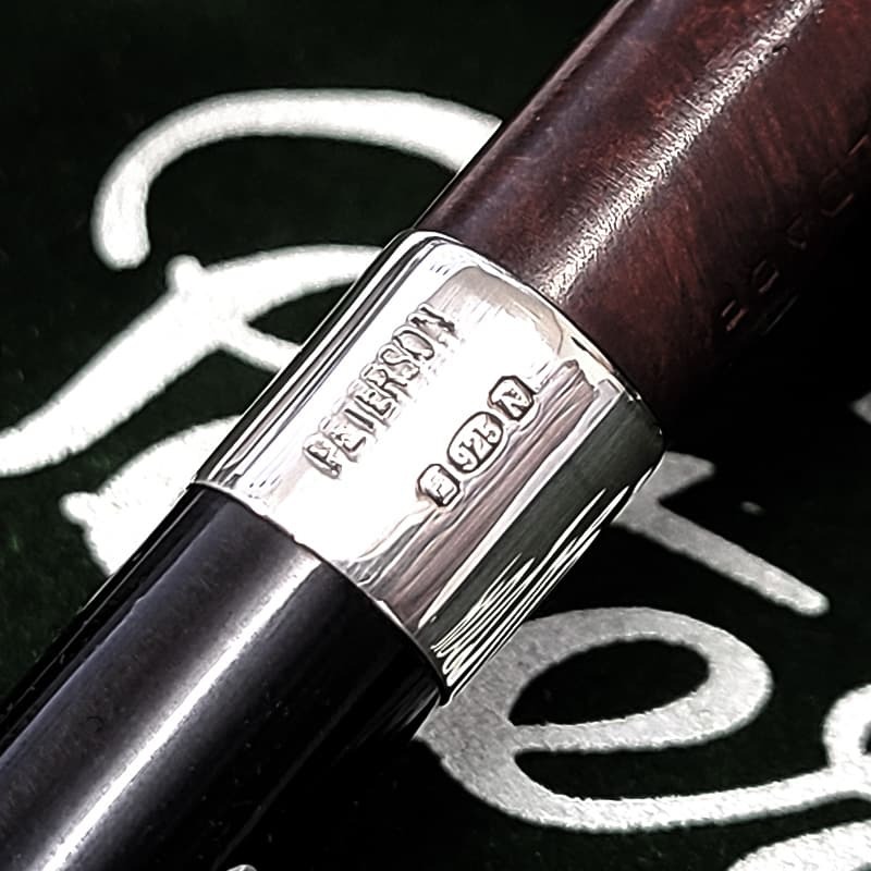 ピーターソン パイプ キルデア 3085 シルバーマウント Pリップ スターリングシルバー パイプ本体 Peterson ファセット 喫煙具 ブラウン アイルランド 高級 おしゃれ かっこいい タバコ メンズ ギフト プレゼント