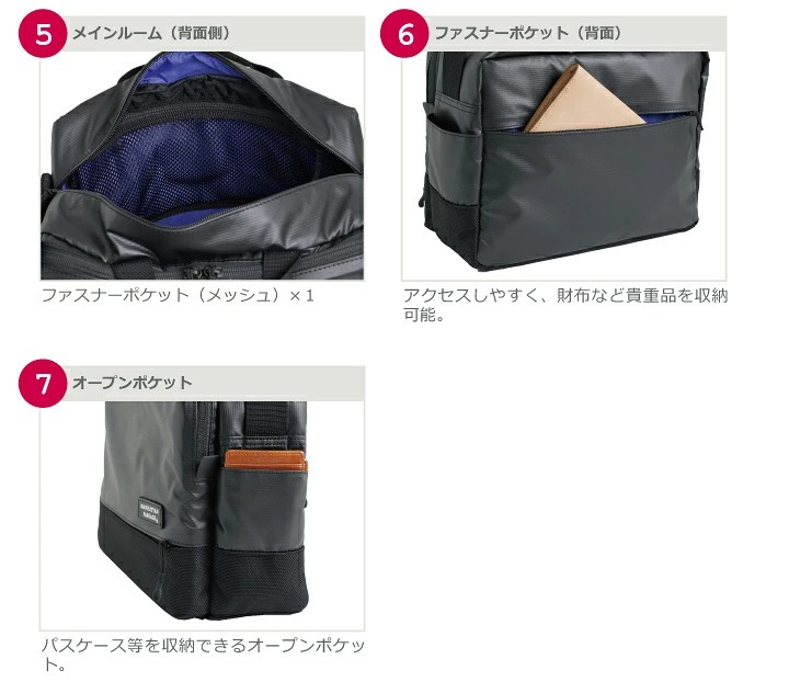 マンハッタンパッセージ メーカー直営 #3385 ショルダーバッグ 高耐水生地 B5対応 6.5L MANHATTAN PASSAGE ギフト プレゼント