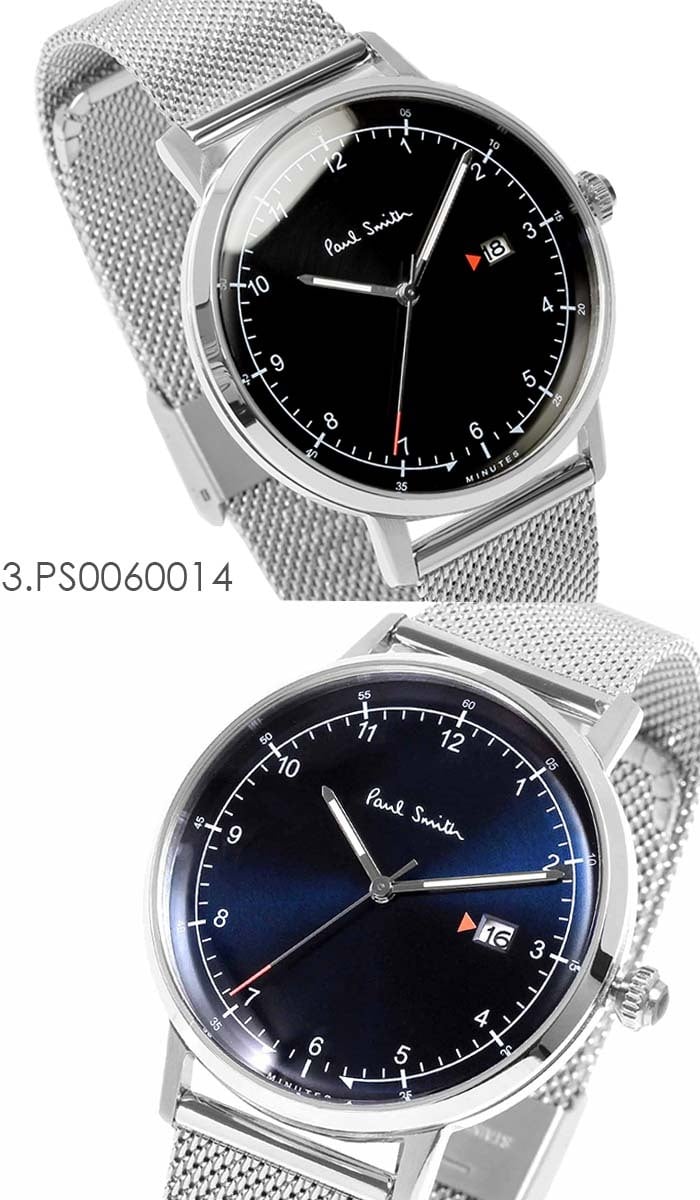 ポールスミス Paul Smith 腕時計 メンズ 41mm ステンレス クラシック ブランド 人気 ウォッチ プレゼント ゲージ GAUGE グリーン ブラック ネイビー シルバー