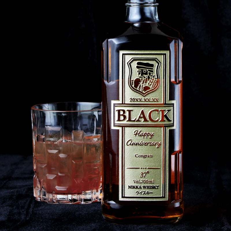 ブラックニッカ クリア 名入れ お酒 ウイスキー ニッカ ハイボール  名前入り プレゼント ギフト 面白い センス 定年退職 還暦祝い 退職祝い 男性 女性 お祝い 古希 喜寿 傘寿 米寿 卒寿 白寿 百寿 敬老の日