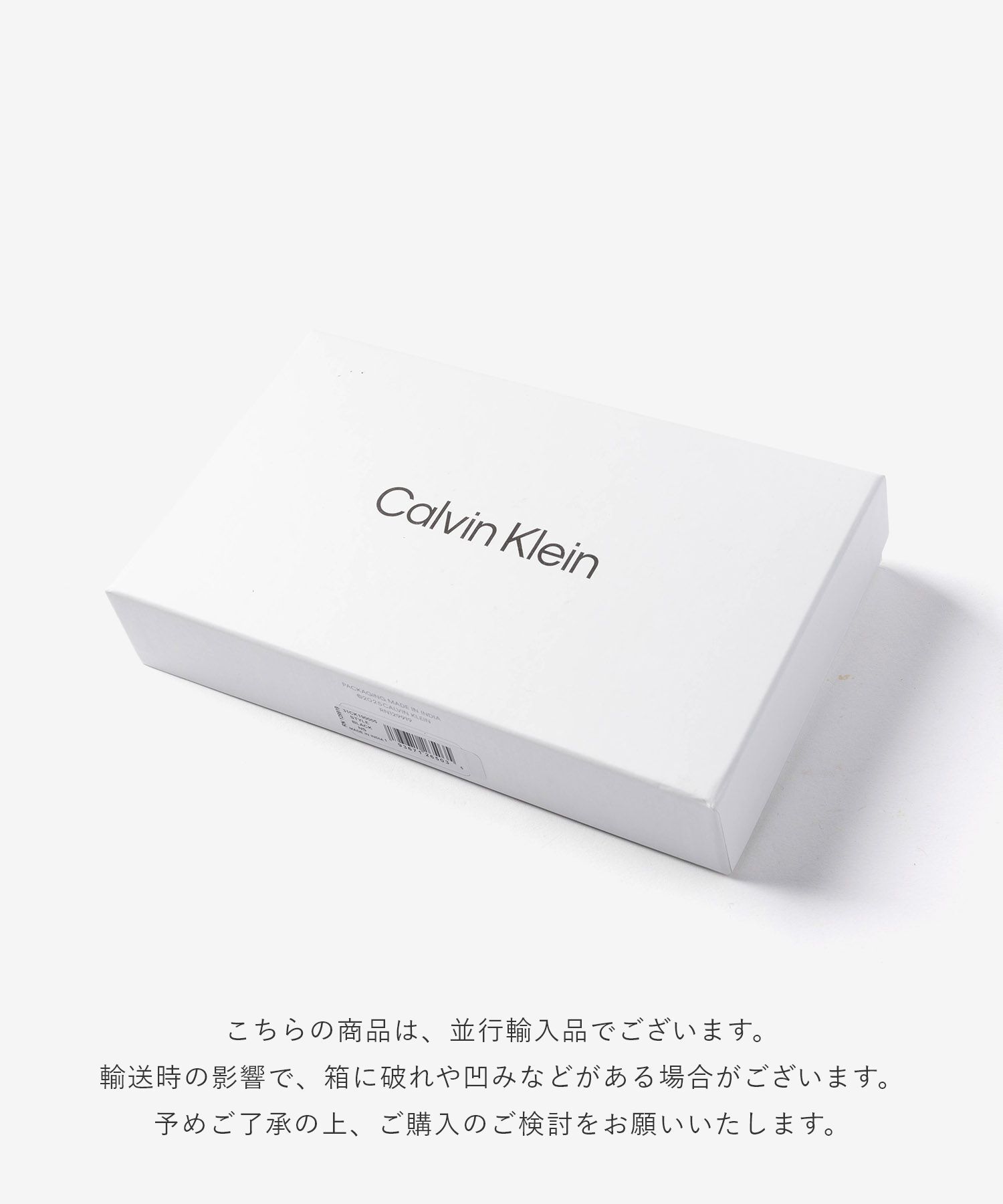 カルバンクライン Calvin Klein SECRETARY LONG WALLET セクレタリー ロング ウォレット 31CK190005 長財布 メンズ 財布