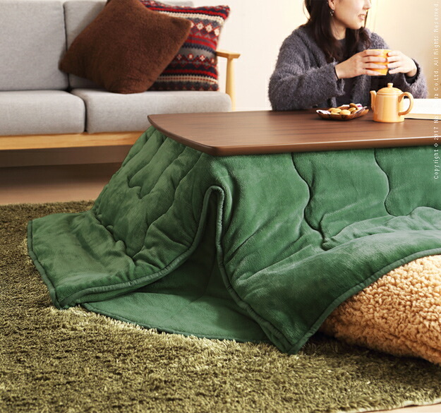 こたつ テーブル 北欧 北欧デザインこたつテーブル-イーズ 105x75cm はっ水リバーシブル省スペースこたつ布団 2点セット 長方形 おしゃれ コタツ 炬燵 あったか かわいい ナチュラル シンプル カフェ風 ローテーブル 木製 天然木 テレワーク