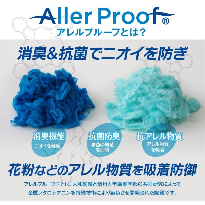 マスク アレルプルーフ 日本製 PM2.5 かぜ 花粉 ハウスダスト 個別包装 サージカル マスク 高機能不織布フィルター使用 Lサイズ 30枚入り