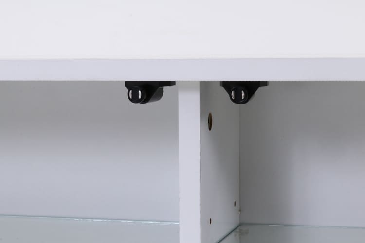 不二貿易 コレクションケース 4段 ロータイプ ガラス棚 収納機能 フィギュア収納に最適 高さ90cm 幅90cm 奥行き29cm 透明ガラス ほこり防止