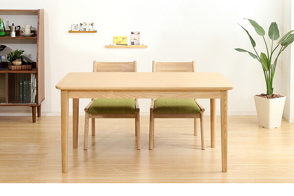 ダイニング家具 ダイニングテーブル 幅130cm 単品 木製 天然木 木目 ロータイプ ローテーブル 4人 4人掛け 4人用 ナチュラル ナチュラル色 ブラウン ブラウン色 茶色 茶 低め 低い シンプル 食卓 ダイニング 130cm 送料無料