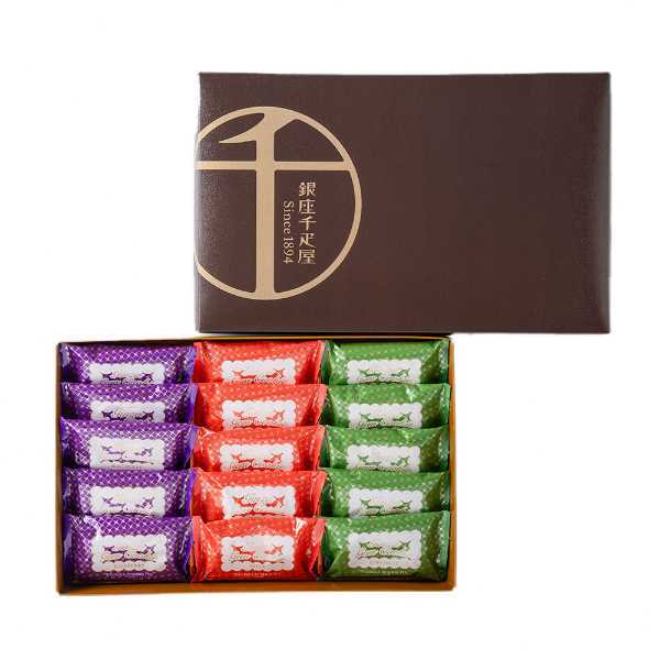 銀座千疋屋 銀座ジェムクッキー 15個入 クッキー 詰め合わせ ギフト スイーツ フルーツジャム クッキー 焼き菓子 個包装 お菓子 手土産 内祝い お祝い お返し 贈り物 プレゼント